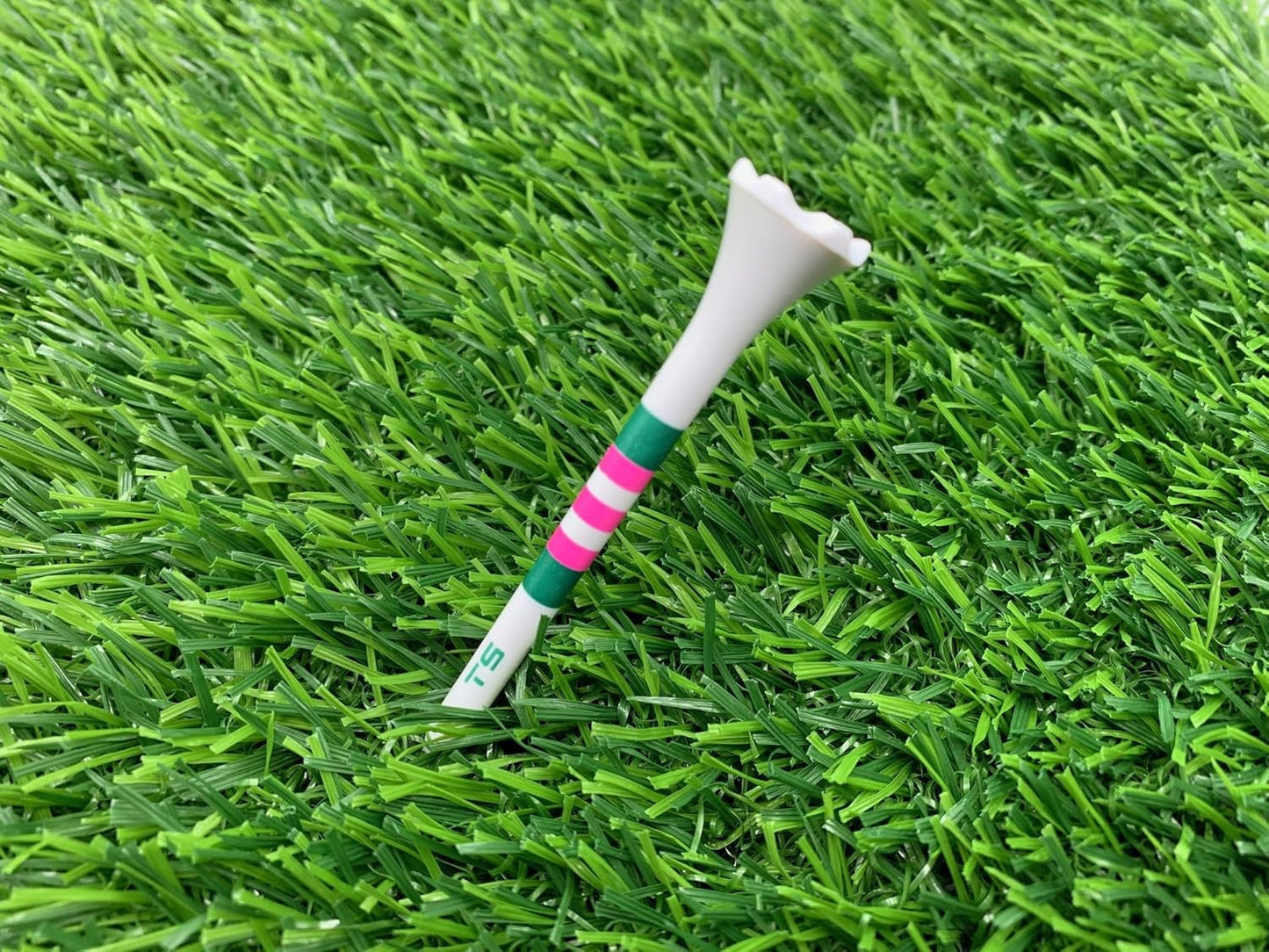 TRUESTRIKE Premium USA Golf Tees – 3¼" or 2¾" Durable Plastic Performance Tees (100 Pack) – Made in USA – Bulk Value Pack