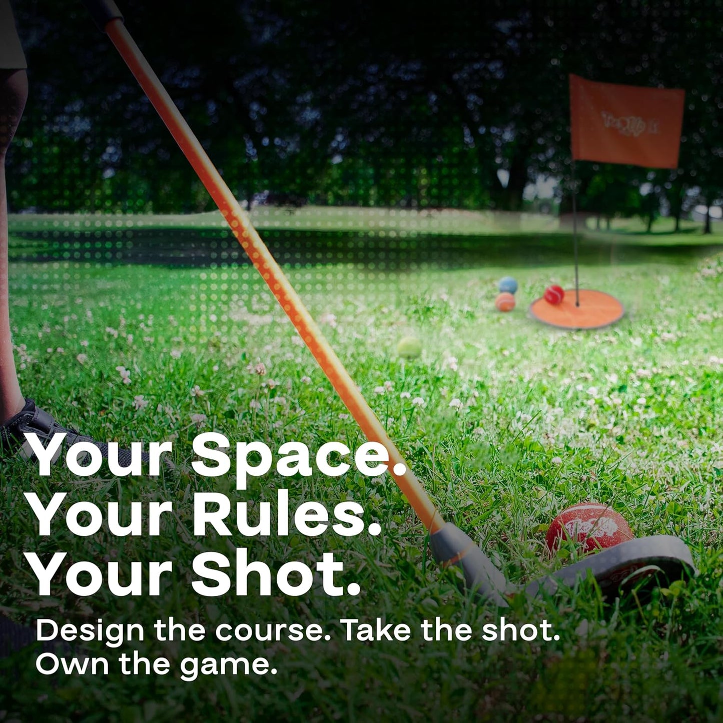 PGA Tour Golf Practice Aids by Golfgen: Premium Chipping Nets, Putting Rings, & Targets, Indoor & Outdoor Training, Improve Accuracy & Control, Master Putting and Chipping, Portable for On The Go