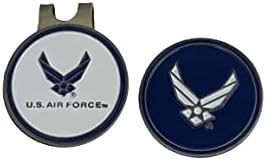 Magnetic Golf Hat Clip with 2 Double-Sided Golf Ball Markers – Easily Attaches to Golf Cap – Made of Stainless Steel & Ideal for Avid Golfers