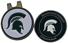 Magnetic Golf Hat Clip with 2 Double-Sided Golf Ball Markers – Easily Attaches to Golf Cap – Made of Stainless Steel & Ideal for Avid Golfers