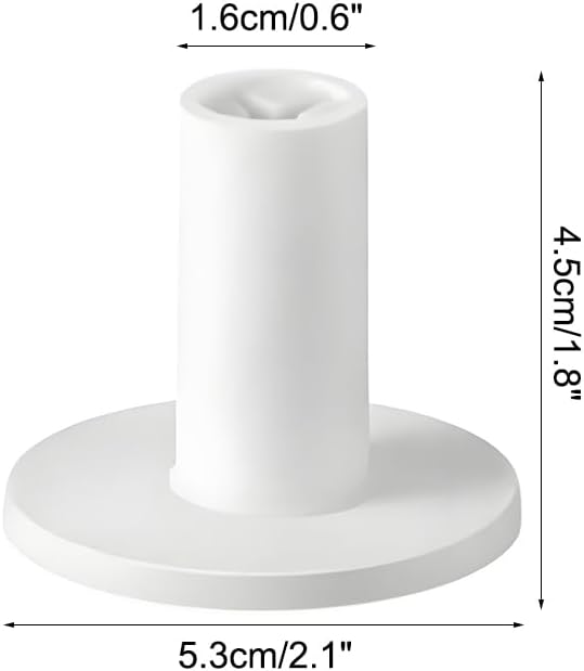MiOYOOW 5PCS Rubber Golf Tees, Flexible Tee Holder with Wider Base, Golf Ball Tees Accessories for Men and Women