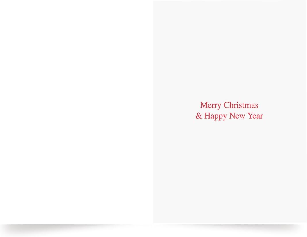 Photographic Christmas Cards, Christmas Barn (6 Cards with White Envelopes)