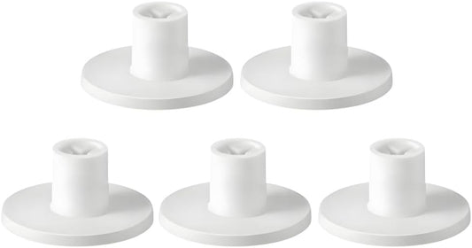 MiOYOOW 5PCS Rubber Golf Tees, Flexible Tee Holder with Wider Base, Golf Ball Tees Accessories for Men and Women