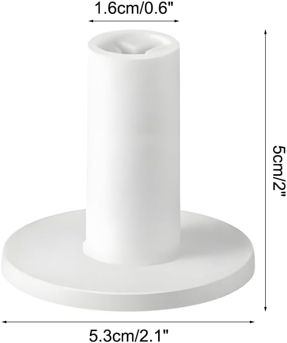 MiOYOOW 5PCS Rubber Golf Tees, Flexible Tee Holder with Wider Base, Golf Ball Tees Accessories for Men and Women