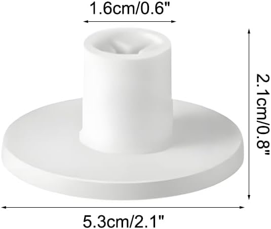 MiOYOOW 5PCS Rubber Golf Tees, Flexible Tee Holder with Wider Base, Golf Ball Tees Accessories for Men and Women