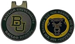 Magnetic Golf Hat Clip with 2 Double-Sided Golf Ball Markers – Easily Attaches to Golf Cap – Made of Stainless Steel & Ideal for Avid Golfers