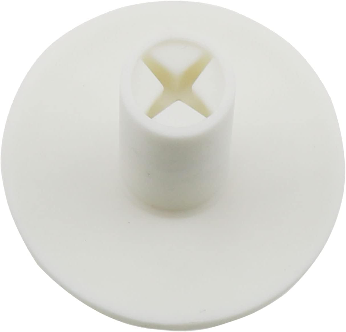 E-outstanding 5pcs Rubber Golf Tee Set 38mm Rubber Golf Tee Holder White 38mm for Practice Driving Range Mats