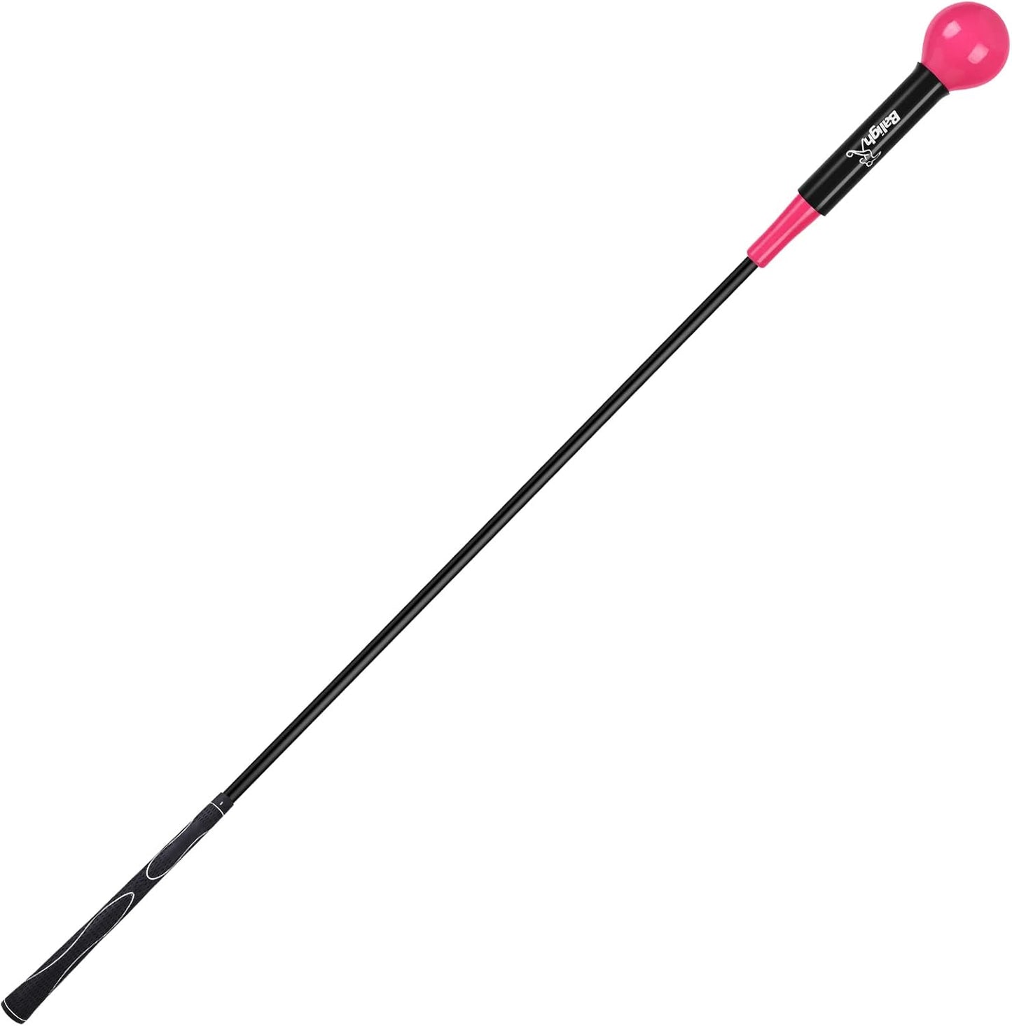 Golf Swing Trainer Aid 48"/40" Warm-Up Stick for Strength Flexibility Tempo Training Golf Practice Aid with Weighted Head Swing Corrector for Men Women