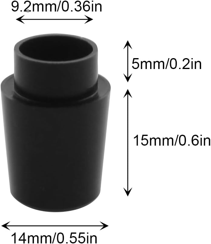 DGZZI 6PCS Golf PXG Iron Shaft GEN2 GEN3 GEN4 GEN5 Series Iron Shaft Ferrules Suitable for Repair or Replacement of Tapered Tip Shafts