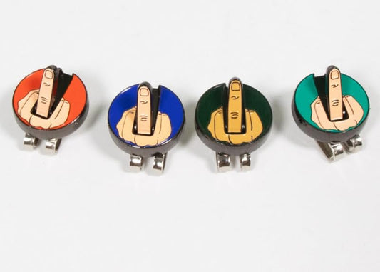 Funny & Unique Golf Ball Markers with Hat Clip – Food & Fun Icons – Perfect Golf Accessories & Gifts