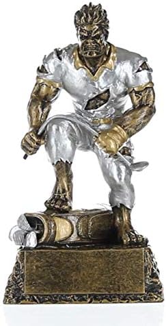 Decade Awards Frustrated Monster Golf Trophy - Funny Golf Trophies for Golfing Events, Golf Tournaments and Golf Outings - Unique Golf Monster Frustrated Golfer - Engraved Plate Upon Request