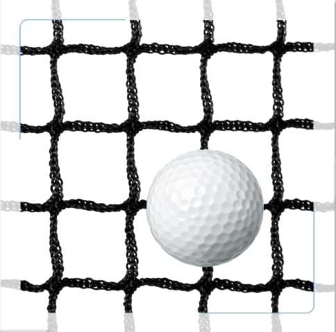 Golf Net,10Ft,15Ft,20Ft,25Ft, 30Ft, 40Ft Golf Practice Net,Sports Practice Barrier Net, Heavy Duty Ball Netting Golf Hitting Net, DIY Ball Net,Baseball Net Hockey Net and Chipping Net
