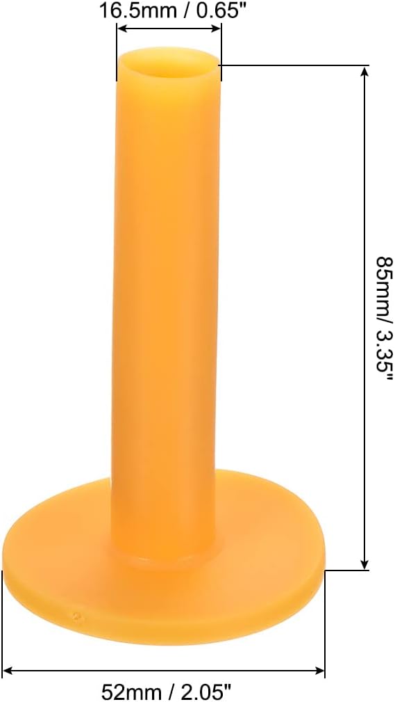 PATIKIL Rubber Golf Tee, Tall Training Driving Range Tee Stable Ball Holder for Outdoor Indoor Hitting Mats