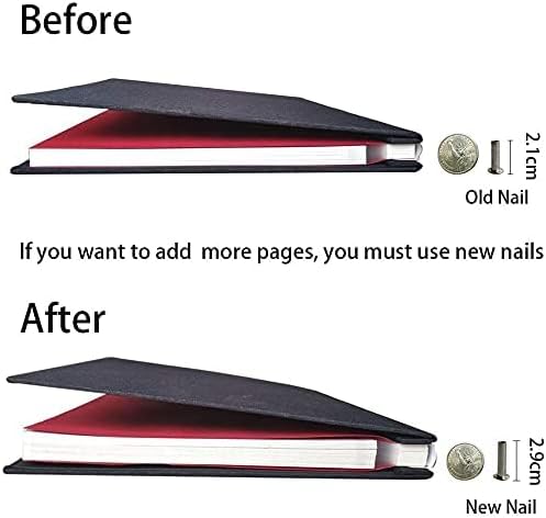 Vienrose Photo Album Self Adhesive Scrapbook Refill Pages for Vienrose 13x12.6 inch Photo Album