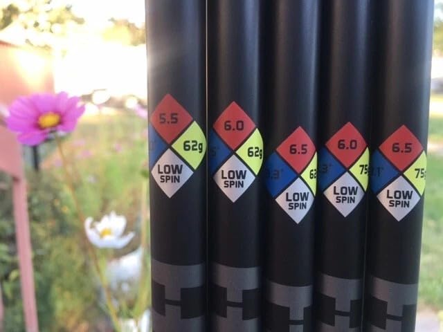 New HZRDUS 3 & 5 Wood Shafts with Grip & Adapter Installed