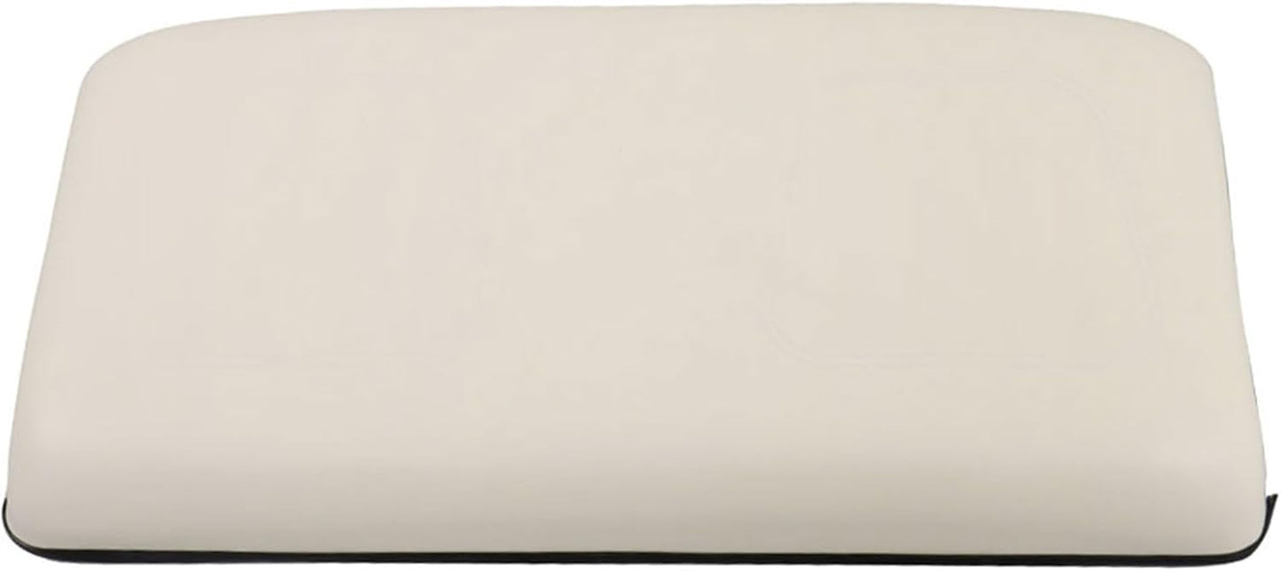 GXYWADY White Front Seat Bottom Cushion Assembly Replacement for Club Car DS 1979-2000.5 Golf Cart