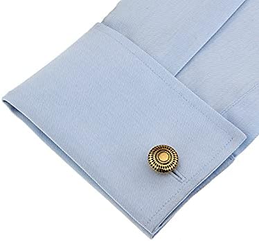 S&W Wedding Cufflinks for Men Cuffs with Gift Box Business for Tuxedo Shirts