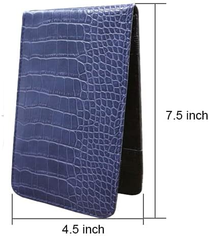 Golf Scorecard Holder Yardage Book Cover with Golf Ball Marker and A Free Pencil 4.5 × 7.5 inches Multi-Color
