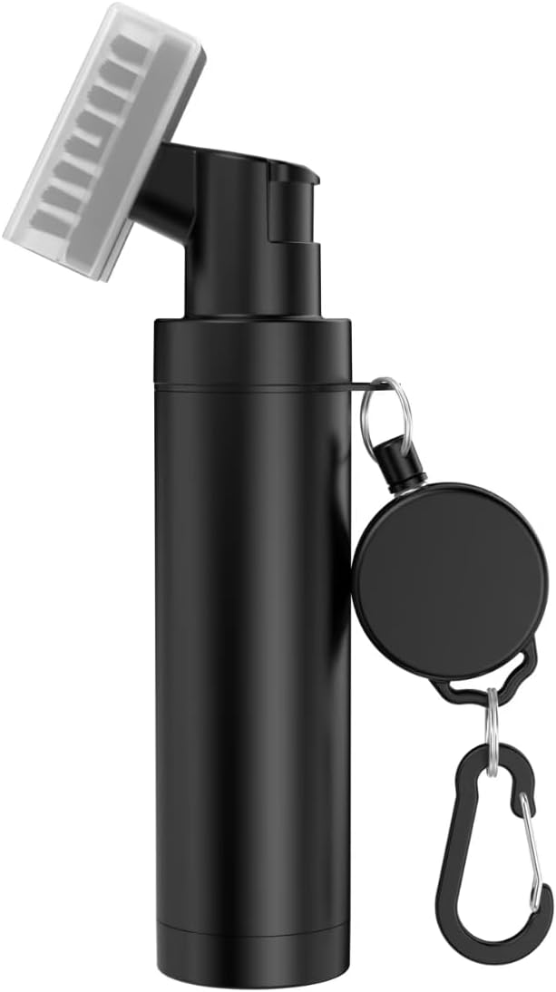 Premium Golf Club Cleaner Brush with Pressurized Water Sprayer – 5OZ Portable Club Brush for Quick Cleaning, Ideal Golf Accessories for Men – Caddy Splash Design