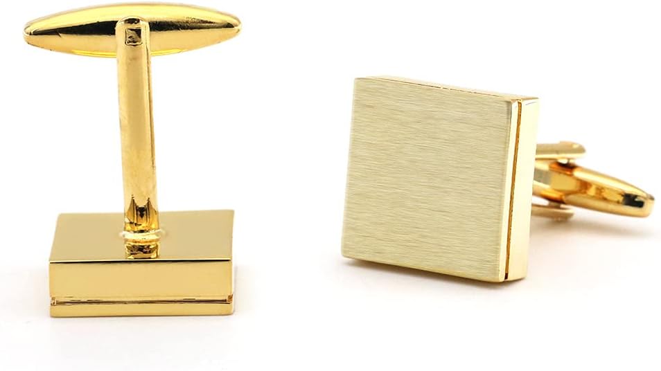 S&W Wedding Cufflinks for Men Cuffs with Gift Box Business for Tuxedo Shirts