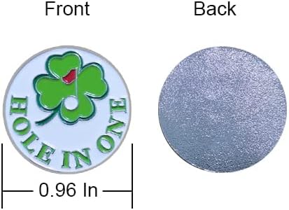 Golf Ball Markers Assorted Patterns Value Pack of 12 Golf Gifts, Golf Cap Clips and Divot Repair Tools Partner Accessories Sets for Men Women Golfer