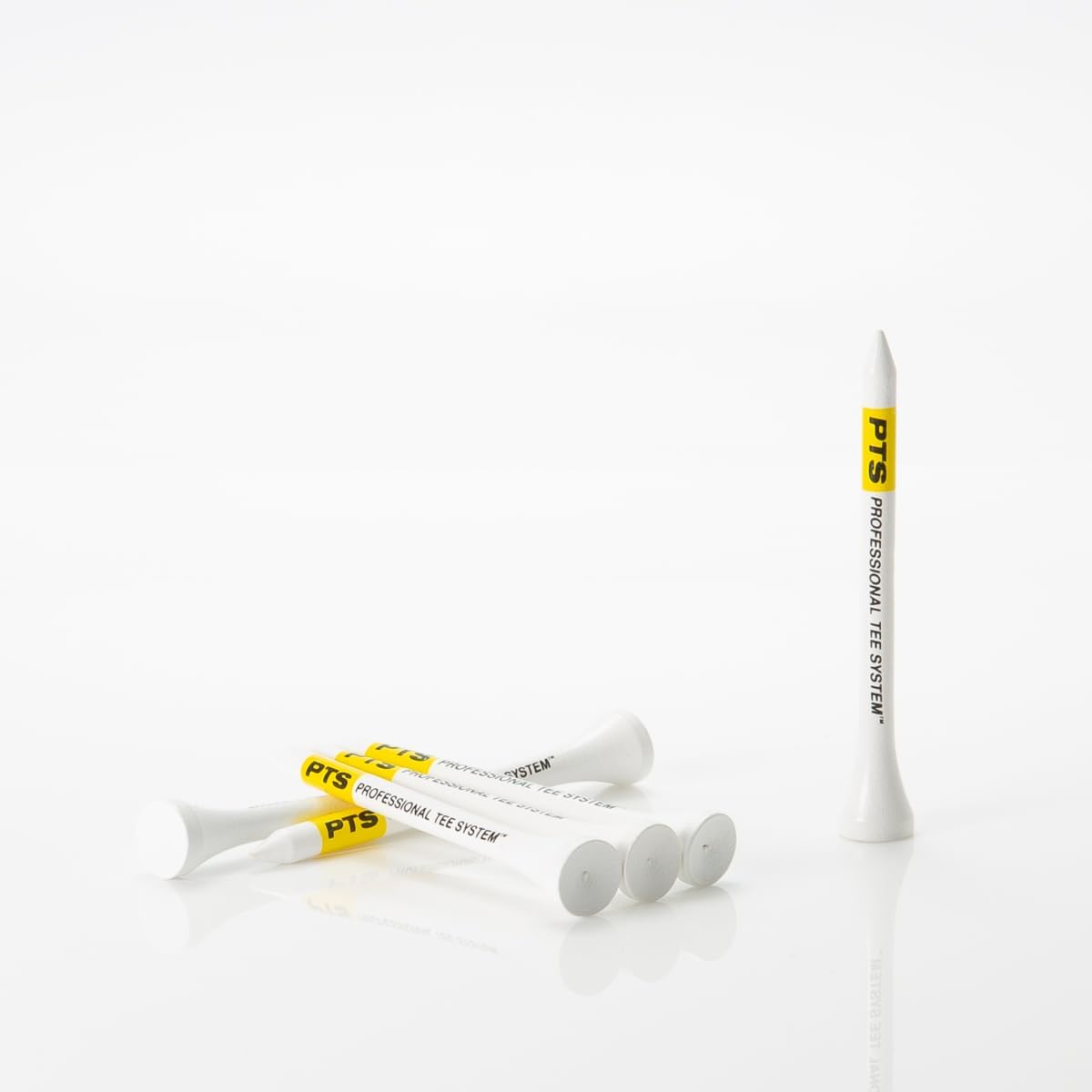 PrideSports PTS Wood Golf Tees | 175 Count, 2-3/4 Inch | #1 Wood Tee on Tour | Best for Drivers & Woods