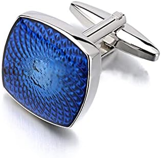 S&W Wedding Cufflinks for Men Cuffs with Gift Box Business for Tuxedo Shirts