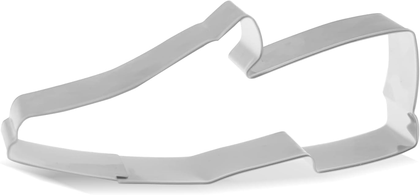 Keewah Loafers Shoes Cookie Cutter - 5 x 2.1 inch - Stainless Steel