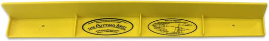 The Putting Arc - T3 Model - Golf Training Aid Used to Perfect Your Putting and Reduce Your Score! - Practice and Master Your Putting Fundamentals! - Golden Yellow