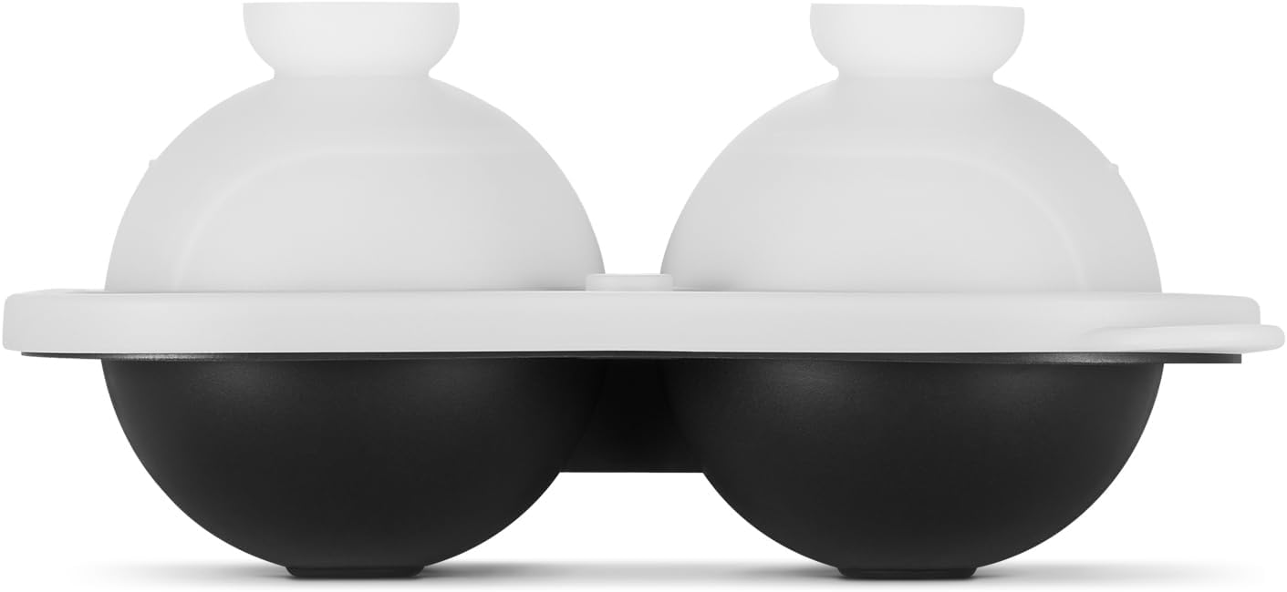 Novelty Tennis Gifts Ball Ice Maker Mold, 2.2" Large Sphere Round Ice Cube Mold for Cocktails, Whiskey, Bourbon, Fun Shapes Big Whiskey Ice Cube Mold Gifts for Christmas Stocking Stuffers