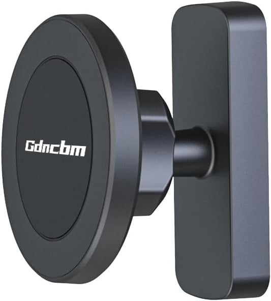 Magnetic Golf Cart Phone Holder：360 ° Rotatable Anti Shake Alloy Phone Mount Compatible with Mag-Safe iPhone 16-12 - Golf Cart Accessories Suitable for EZGO, Club Car, Yamaha, Icon