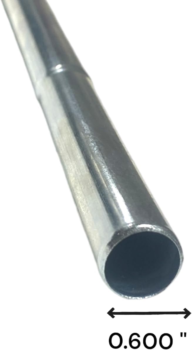 Golfer's Workshop Steel Shaft Extension - 0.600" Butt Diameter, Durable Steel, Easy Installation for Custom Golf Club Length Adjustment