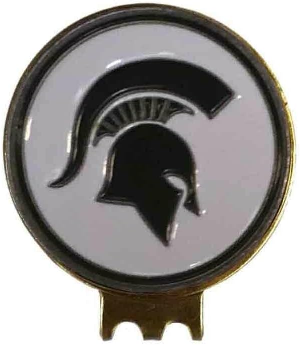 Magnetic Golf Hat Clip with 2 Double-Sided Golf Ball Markers – Easily Attaches to Golf Cap – Made of Stainless Steel & Ideal for Avid Golfers