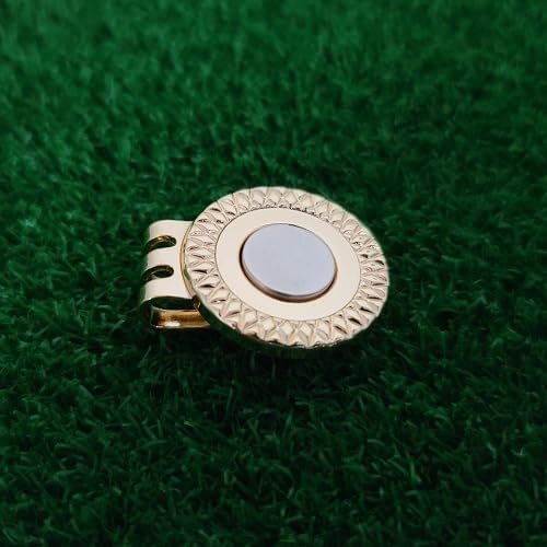 scorpy Golf Level Ball Marker with Metal Bead and Hat Clip, High Precision Putting Green Reading Aid Golf Accessories, Precision Alignment Tool for Perfect Putts