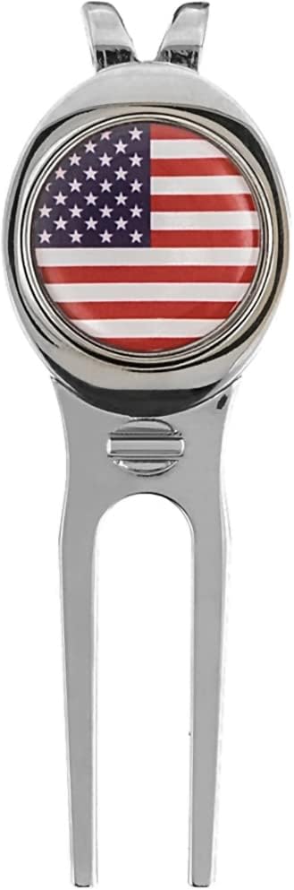 CHIVENIDO Divot Tool Divot Repair Tool, Premium Golf Divot Tool Golf Ball Maker