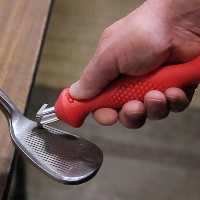 ProActive Sports Groove Doctor Repair Tool for Iron and Wedge Golf Club Re-Grooving, Sharpening and Cleaning