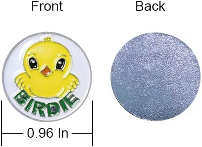 Golf Ball Markers Assorted Patterns Value Pack of 12 Golf Gifts, Golf Cap Clips and Divot Repair Tools Partner Accessories Sets for Men Women Golfer