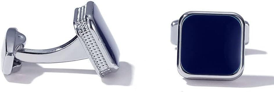 S&W Wedding Cufflinks for Men Cuffs with Gift Box Business for Tuxedo Shirts