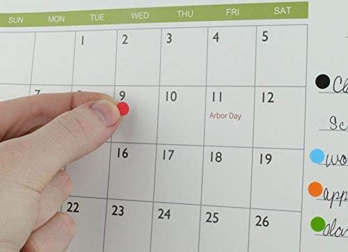 ChromaLabel 1/4 Inch Round Colored Stickers, Permanent Sticky Dots Color Coding Labels, Ideal Dot Stickers for Arts and Crafts - 1000 Colored Sticker Dots per Roll, Red Sticker