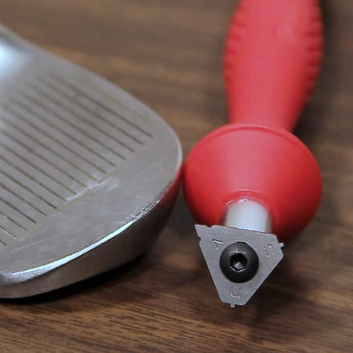 ProActive Sports Groove Doctor Repair Tool for Iron and Wedge Golf Club Re-Grooving, Sharpening and Cleaning
