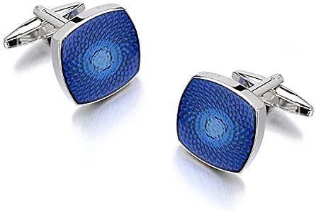 S&W Wedding Cufflinks for Men Cuffs with Gift Box Business for Tuxedo Shirts
