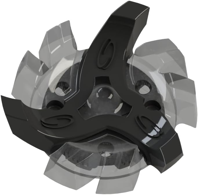 Softspikes Tour Flex Pro Golf Cleats Fast Twist 3.0-18 Spikes - Black - Also Fits Tri-Lok, Slim-Lok, and Tour Lock Cleat Systems