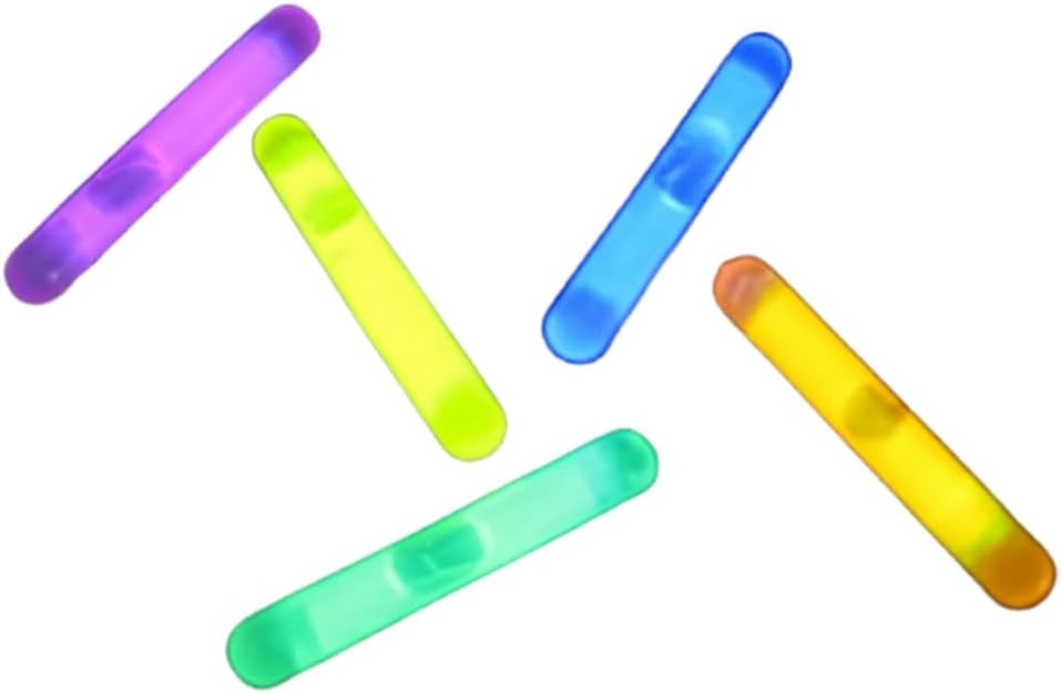 blinkee Glow Stick Refills for Night Golf - Eco-Friendly 1.5" Light Sticks, Perfectly Sized for Glow Golf Balls, Vibrant Green, Pack of 50