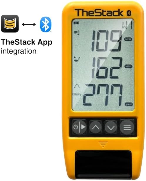 TheStack™ Radar | Golf Launch Monitor | App-Based Training System and Golf Swing Analyzer | Trainer Golf Swing Training Aid | Golf Launch Monitor Portable