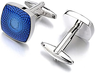 S&W Wedding Cufflinks for Men Cuffs with Gift Box Business for Tuxedo Shirts