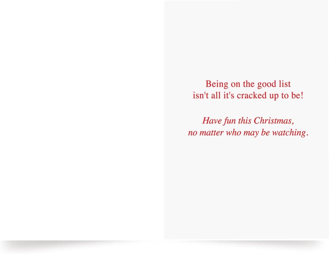 Photographic Christmas Cards, Elf and Seek (6 Cards with White Envelopes)