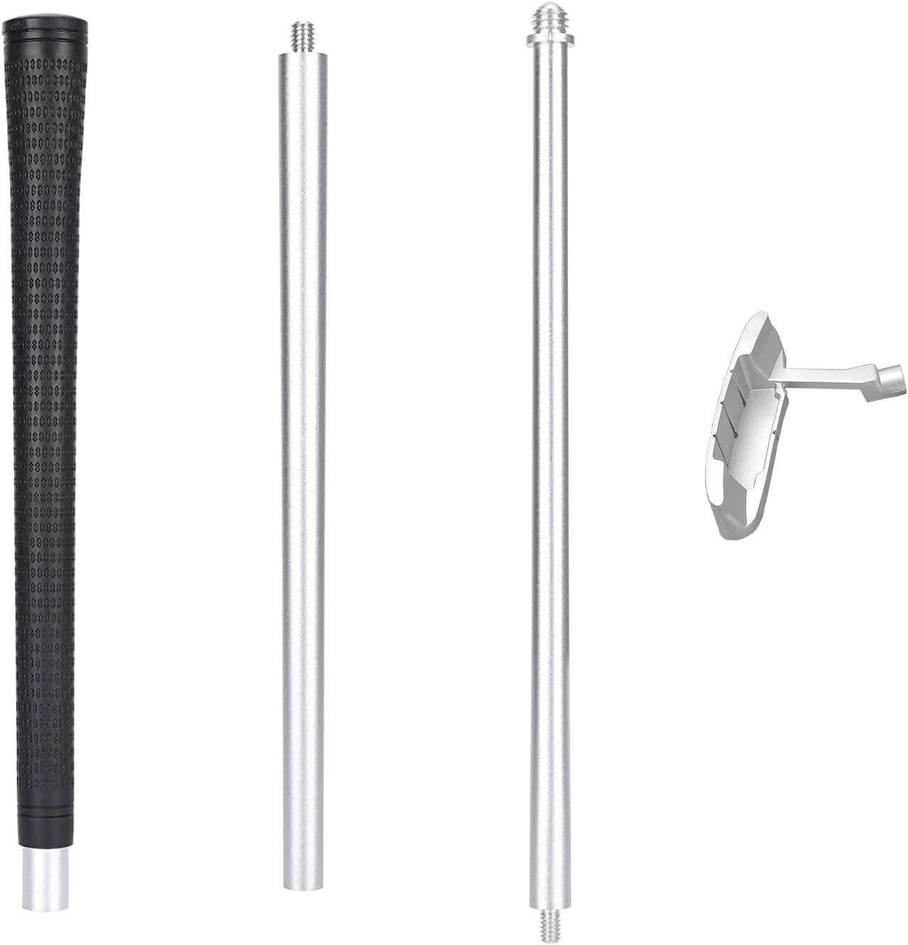 LEAGY 4-Section Portable Putter - Right & Left Hand, 2 Golf Balls, 1Pack Golf Bag