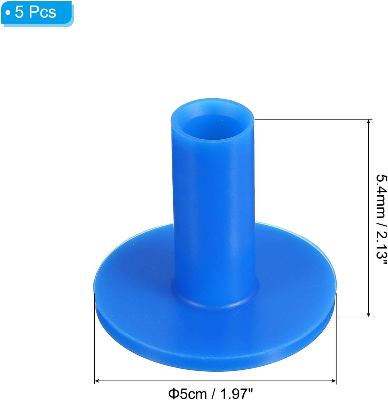 PATIKIL Rubber Golf Tees, Tall Practice Training Driving Range Tee Stable Ball Holder