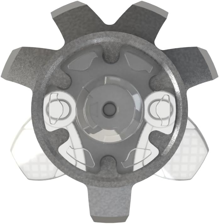 SoftSpikes Under Armour S3/Tour Flex Pro Pack - 18 Count, Silver/White