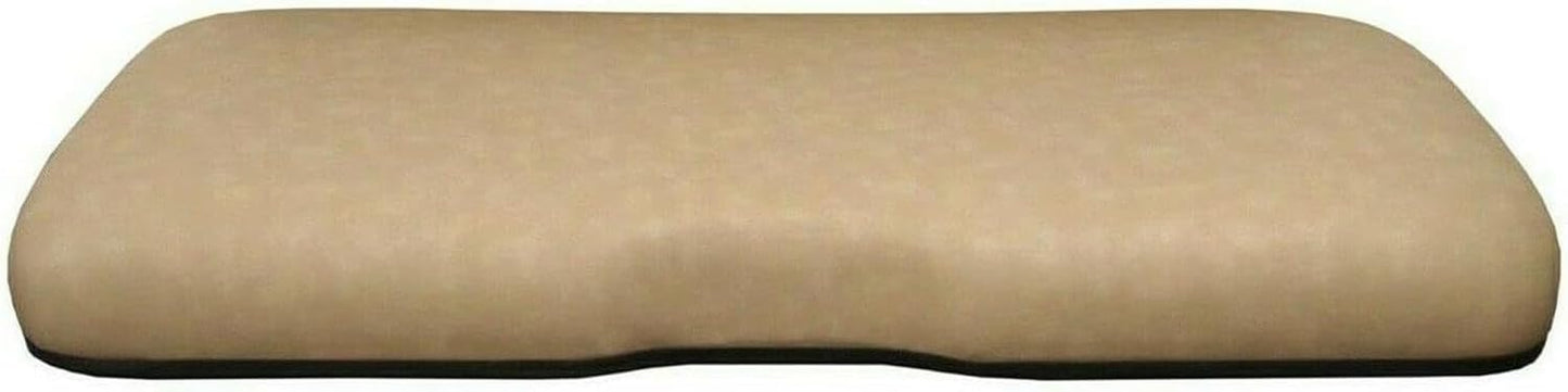 Huskey Parts Company Golf Cart Seat Cushion Stone Color Front Bottom Seat for EZGO RXV 2008 and Up, Golf Cart Front Seat Replacement with Mounting Hardware